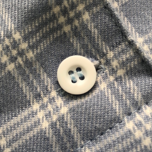 Blue plaid vivian shirt - Picture 9 of 9